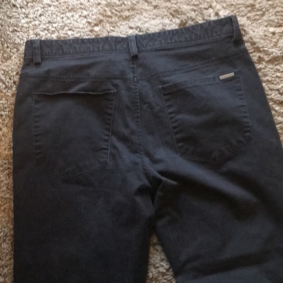 Calvin Klein Black Jeans Slim fit, slim taper, Men's 32 x 32 - Picture 2 of 4